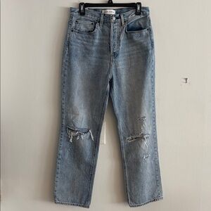 Denim Forum The Joni High Rise Loose Denim Jeans Size 28
